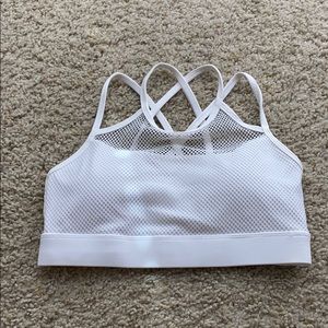 High Neck Fish net Sports bra